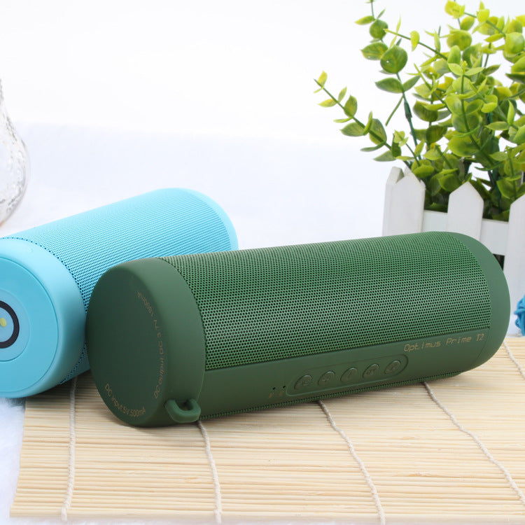 Bluetooth Outdoor Speaker with SOS LED Light and Bass