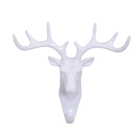 3D Animal Shape Wall Hooks, No-Trace Adhesive Hooks