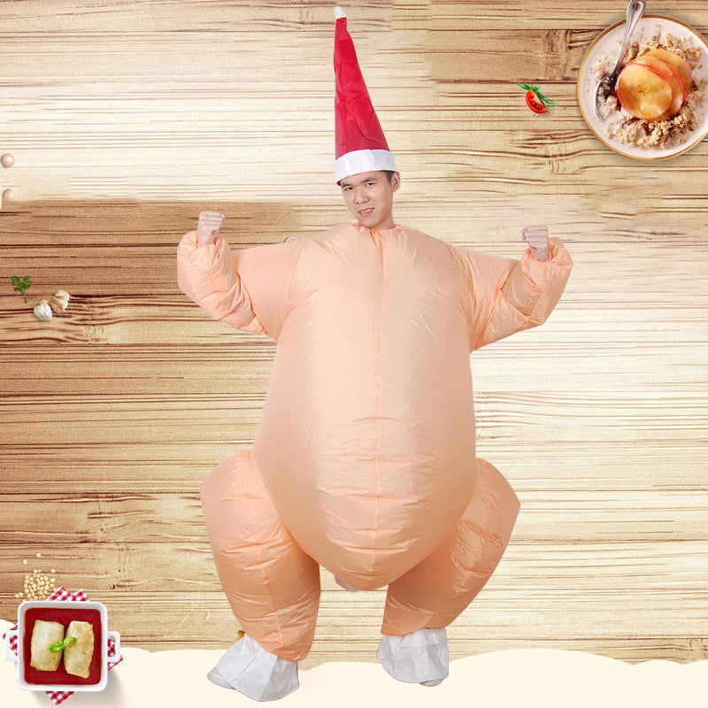Christmas Turkey Inflatable Prop Decoration