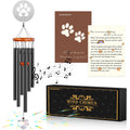 MOTAWEEK Dog Memorial Gifts for Loss of Dog Pet Memorial Suncatcher Wind Chime Loss of Pet Sympathy Gift Pet Memorial Gifts Pet Remembrance Gift in Memory of Dog Cat Bereavement Gifts（28 inch