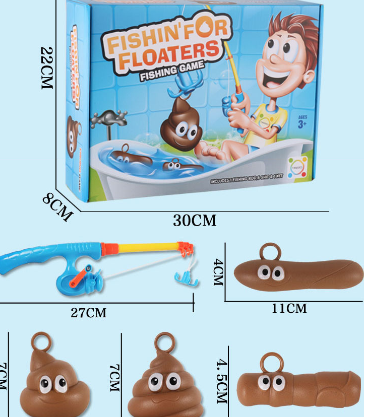 "Rescue Poop Fishing Game"