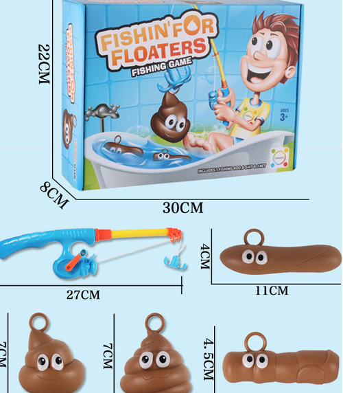 "Rescue Poop Fishing Game"