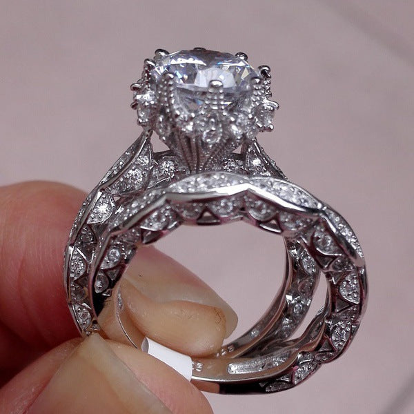 Diamond Round Ring
