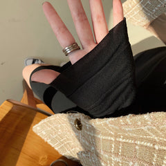 Off-Shoulder Dress and Base Dress Combination