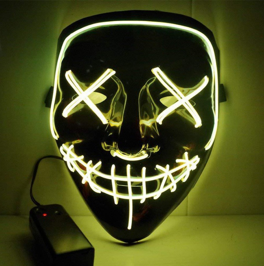 Glowing LED Mask
