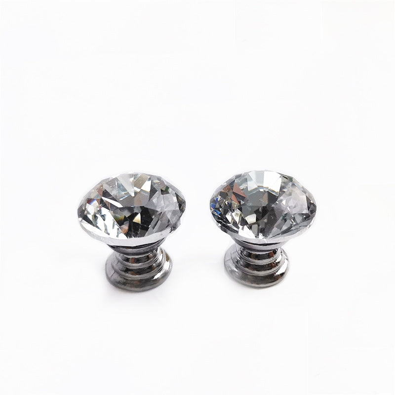 Diamond Crystal Drawer Handles for Makeup Tables (12-25mm)