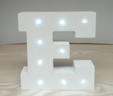Wooden Letter LED Decor Light