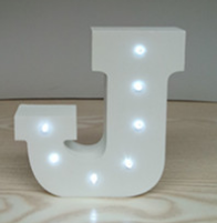 Wooden Letter LED Decor Light