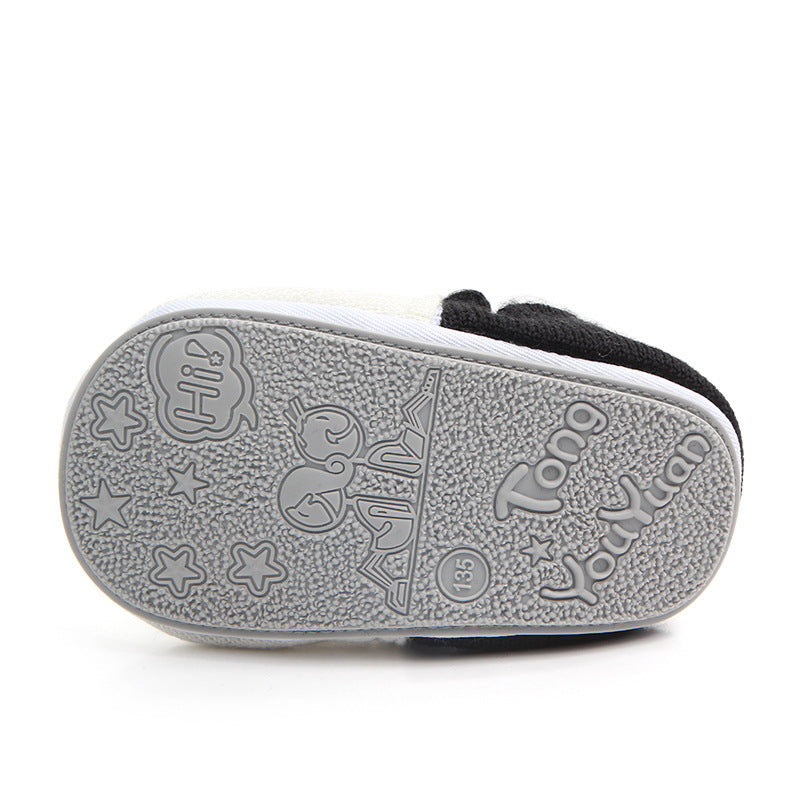 Baby Walking Shoes, Soft Sole Panda Shoes