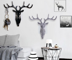 3D Animal Shape Wall Hooks, No-Trace Adhesive Hooks