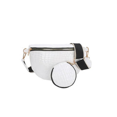 Plaid Thick Strap Crossbody Bag