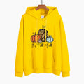 Fashionable Women's Sweater with Halloween Pumpkin Print