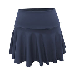 Sports Skirt with Pocket - Fake Two-Piece Tennis Culottes