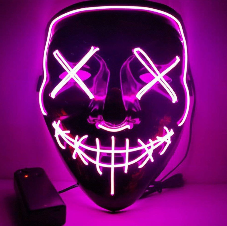 Glowing LED Mask