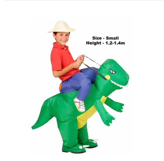 Inflatable Cartoon Doll Prop-Riding T-rex inflatable