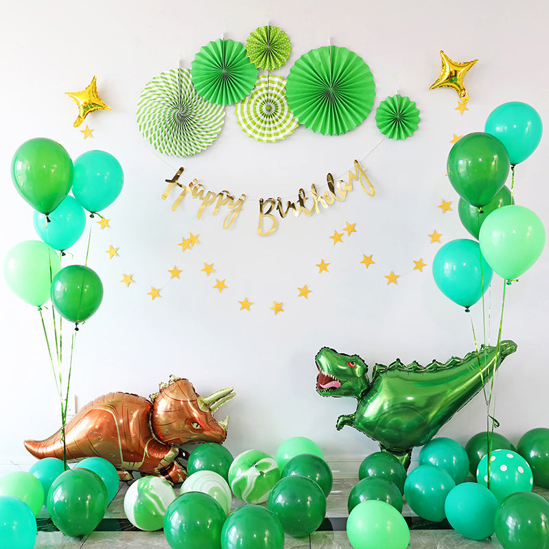Dinosaur Theme Balloon Set for Boys' Birthday Party