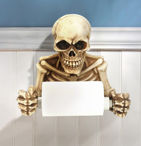 Creative Skull Tissue Holder - Vintage Home Decor