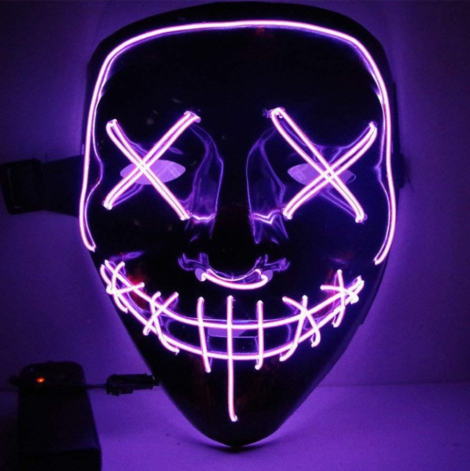 Glowing LED Mask