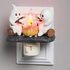 Ghost Bonfire Flashing Night Light