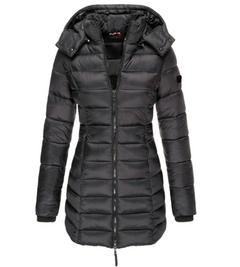 Women's Midi Lightweight Quilted Jacket (Single Piece)