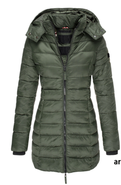 Women's Midi Lightweight Quilted Jacket (Single Piece)