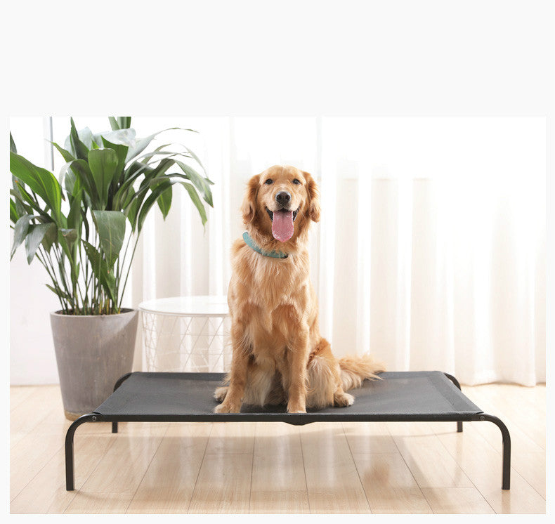 Pet Bed with Removable Washable Steel Frame for Dogs