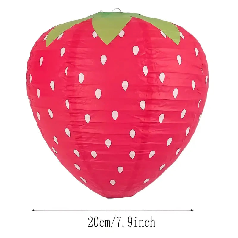 Colorful Strawberry Lantern for Home Decor