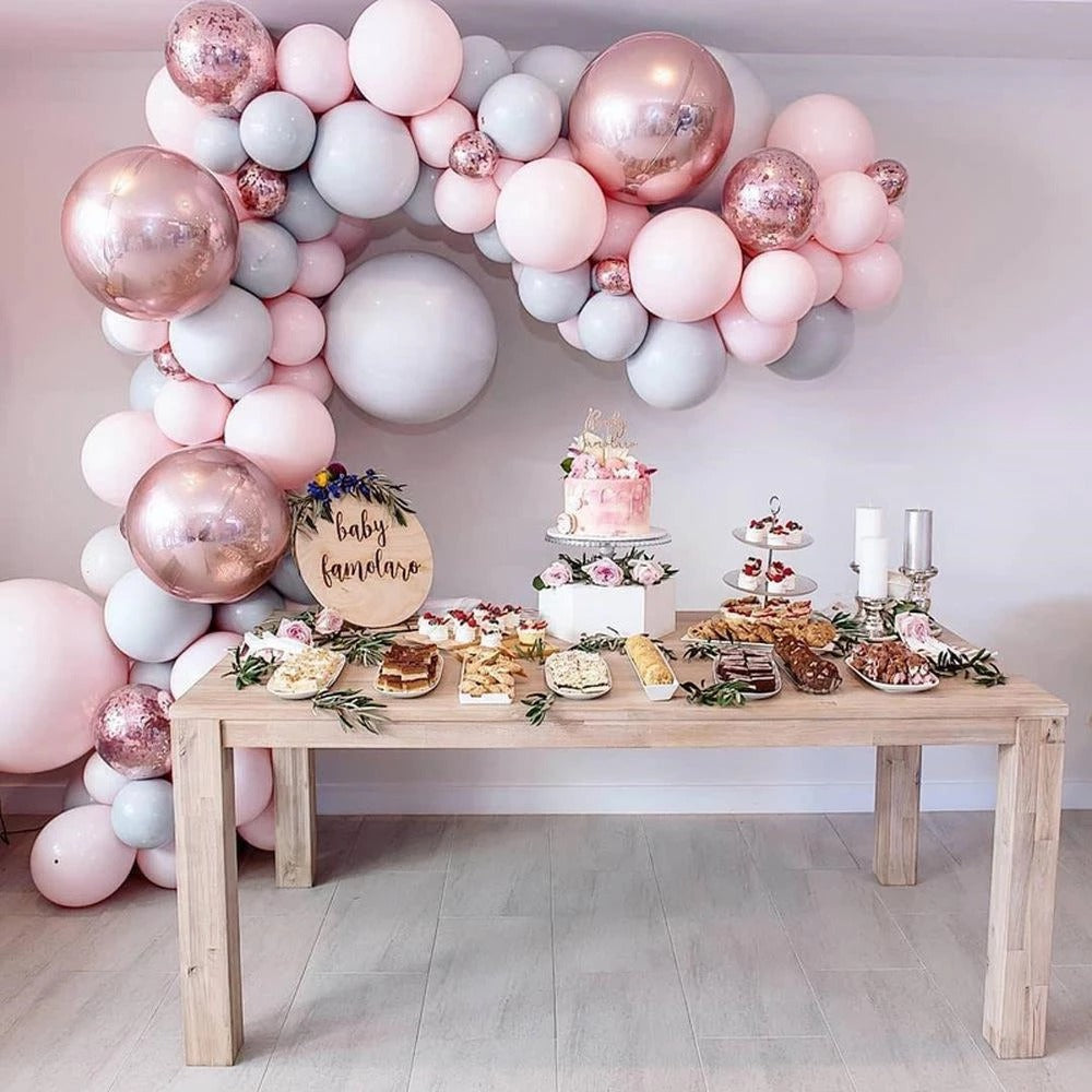 Macaron Balloon Garland Set for Birthdays and Celebrations