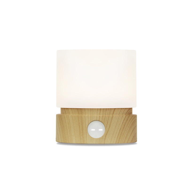 Rechargeable HBK LED Cylinder Night Light with Touch Control