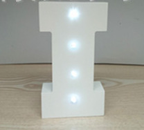 Wooden Letter LED Decor Light