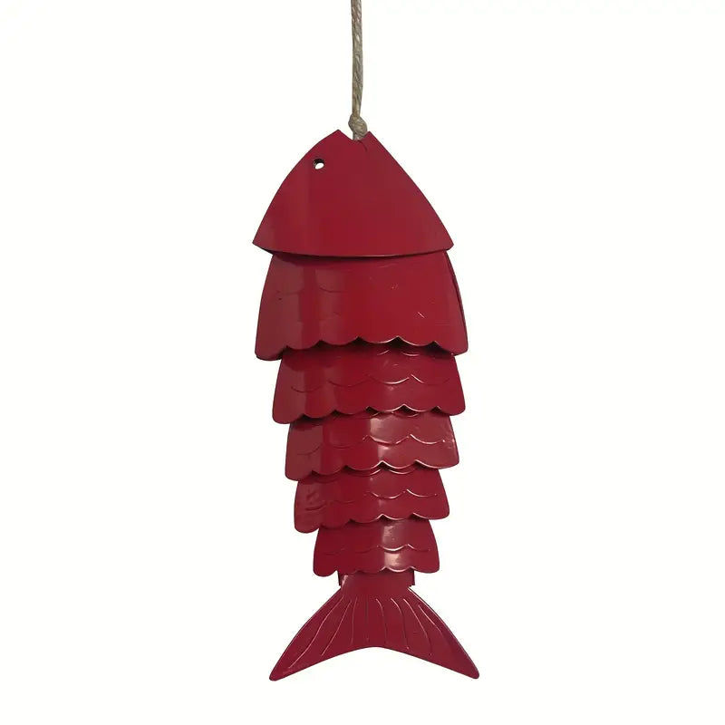 Colorful Kois Fish Wind Chime Pendant for Home Decor
