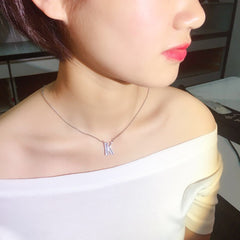 Romantic  Letter Pendant Necklace