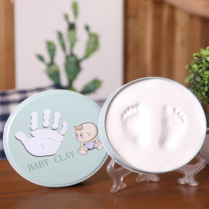 Newborn Baby Handprint and Footprint Clay Frame