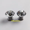 Diamond Crystal Drawer Handles for Makeup Tables (12-25mm)