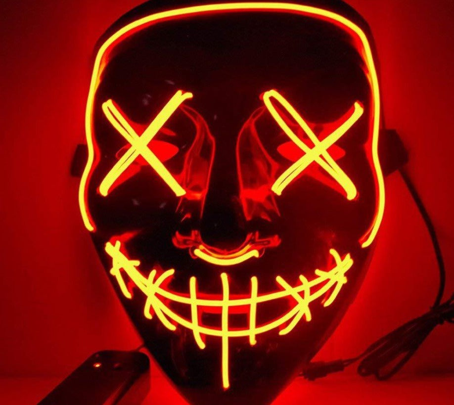 Glowing LED Mask