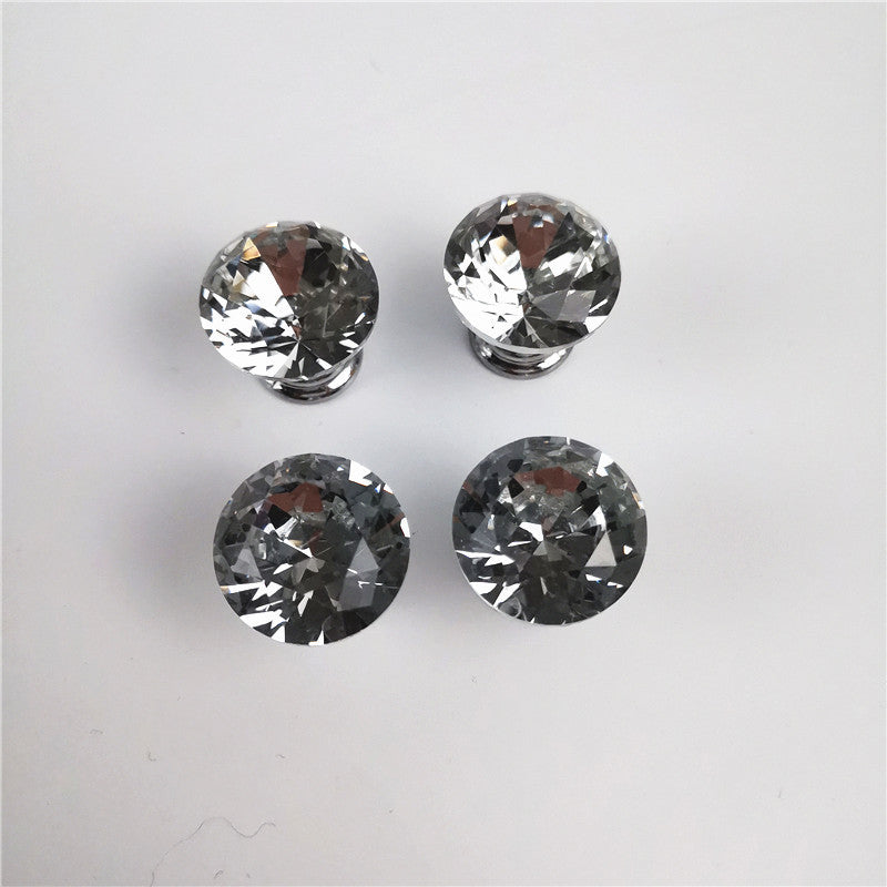 Diamond Crystal Drawer Handles for Makeup Tables (12-25mm)