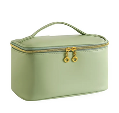 Large Capacity PU Leather Cosmetic Storage Bag