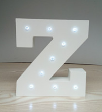 Wooden Letter LED Decor Light