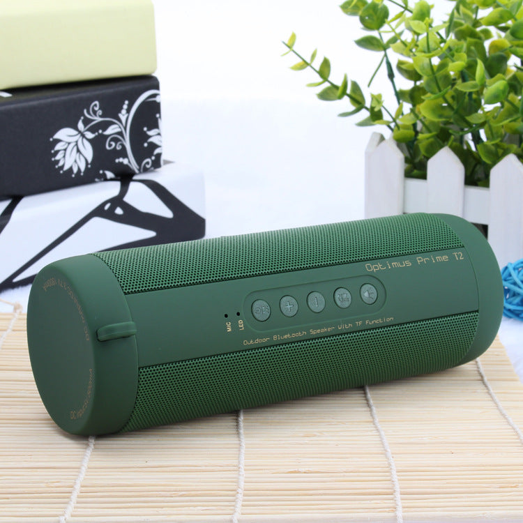 Bluetooth Outdoor Speaker with SOS LED Light and Bass
