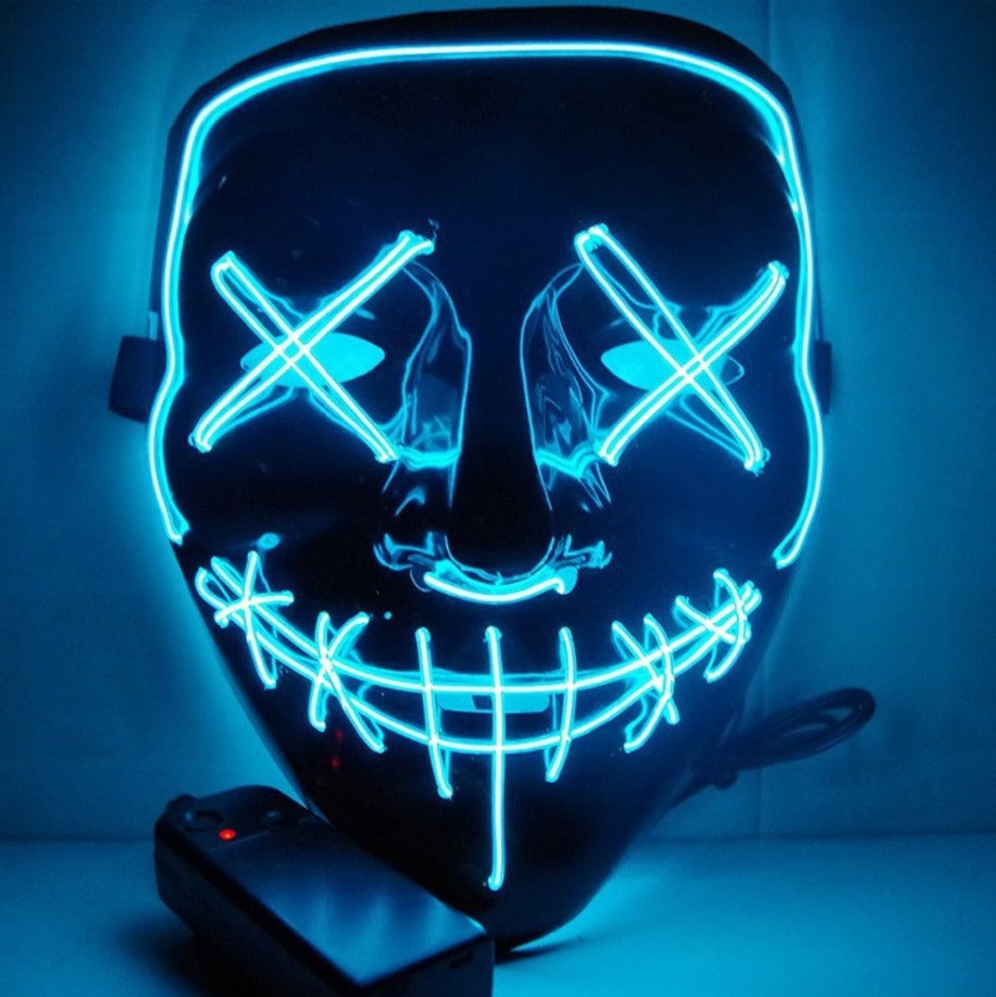 Glowing LED Mask