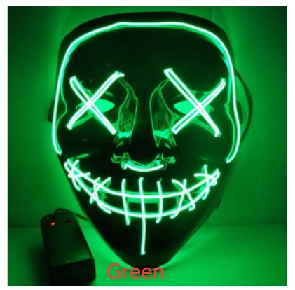 Glowing LED Mask