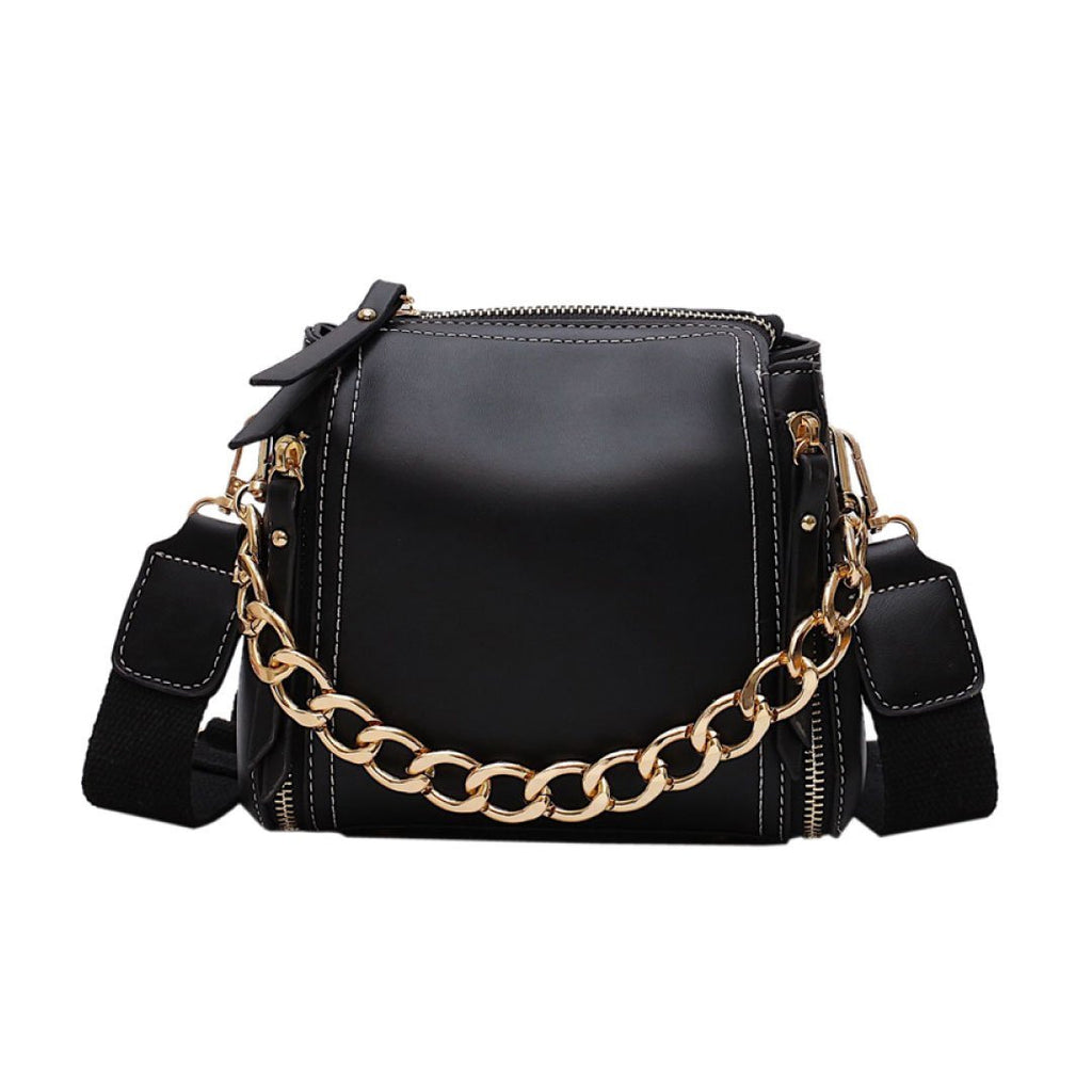 Atty Shoulder Bag-Vegan Leather