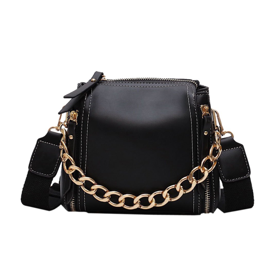 Atty Shoulder Bag-Vegan Leather