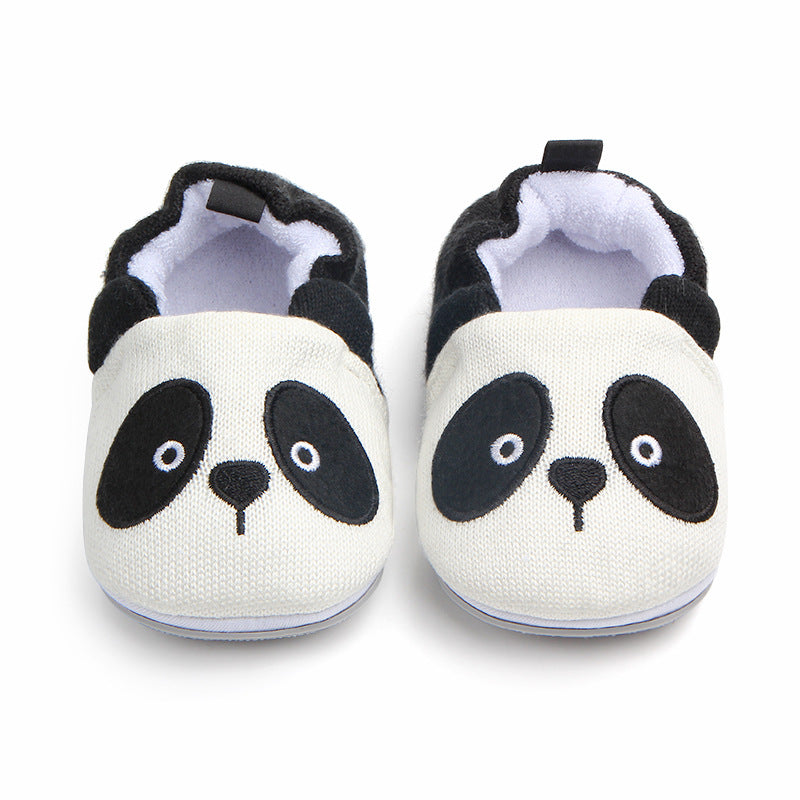 Baby Walking Shoes, Soft Sole Panda Shoes
