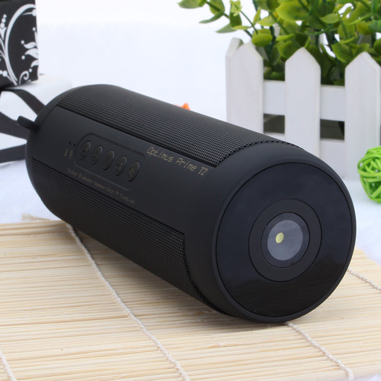 Bluetooth Outdoor Speaker with SOS LED Light and Bass