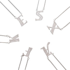 Romantic  Letter Pendant Necklace