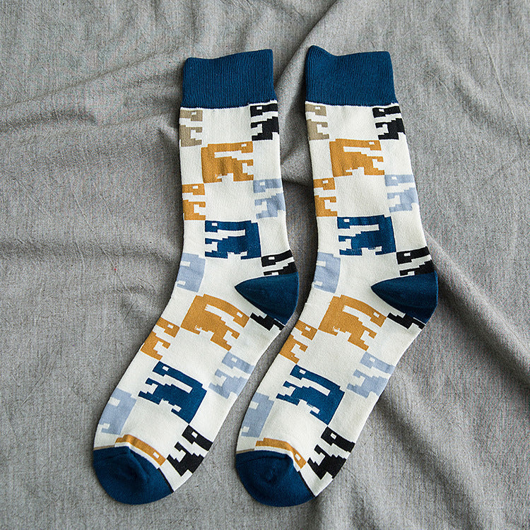 Cartoon Animal Lady's Tube Socks for Women