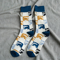 Cartoon Animal Lady's Tube Socks for Women