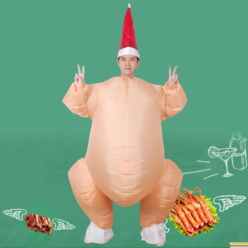 Christmas Turkey Inflatable Prop Decoration