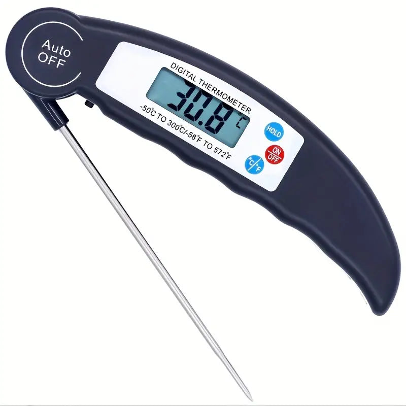 1pc Electronic BBQ Food Thermometer for Home Kitchen